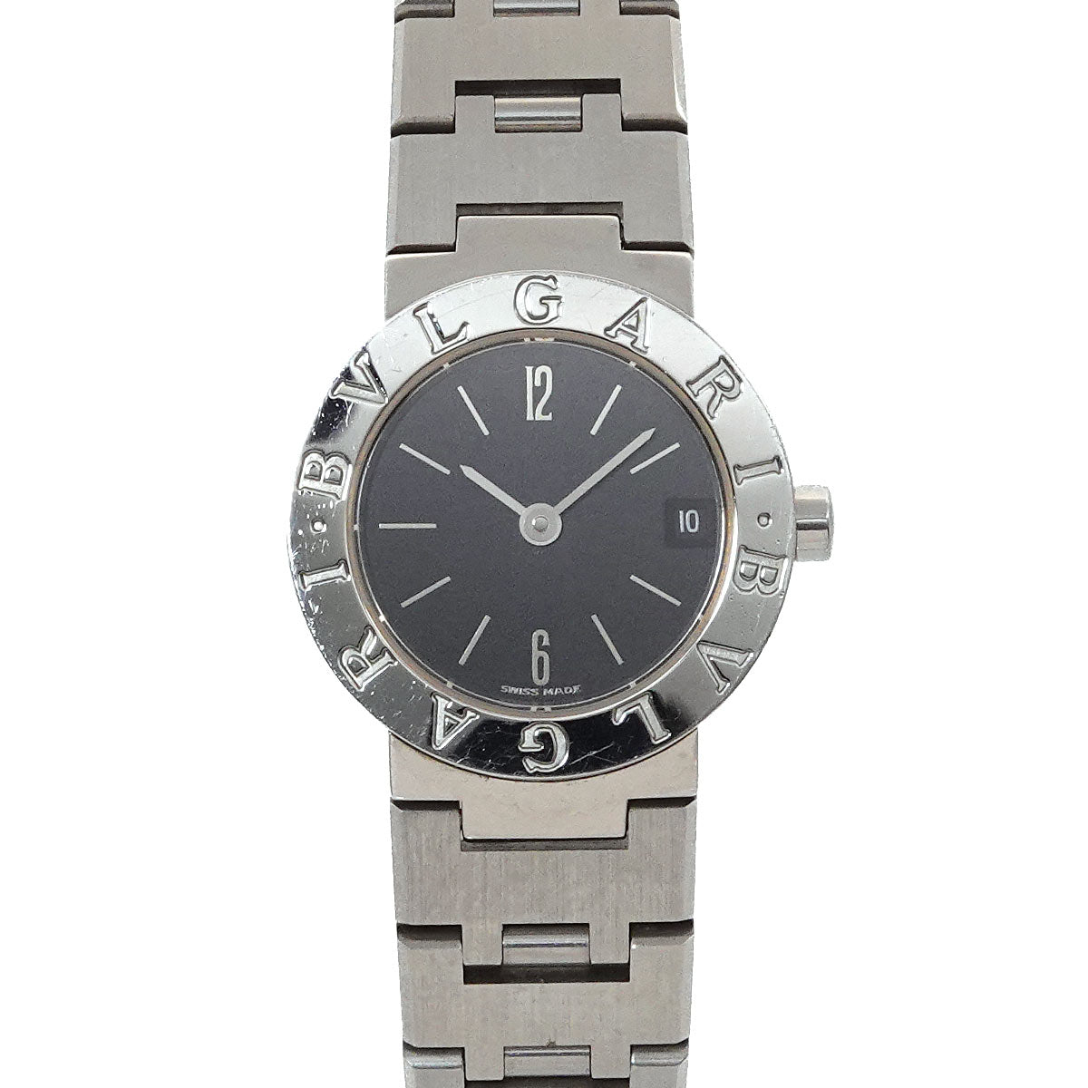 BVLGARIBVLGARI BB23SS Quartz Black Dial Ladies Watch