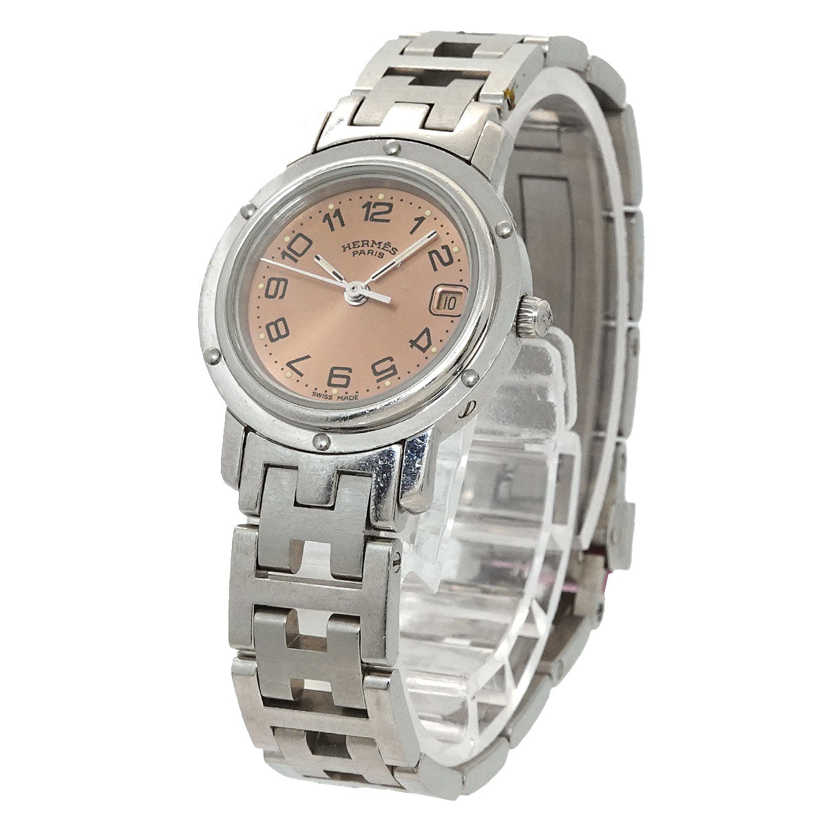 Clipper CL4 210 Date Pink Dial Quarts Ladies Watch