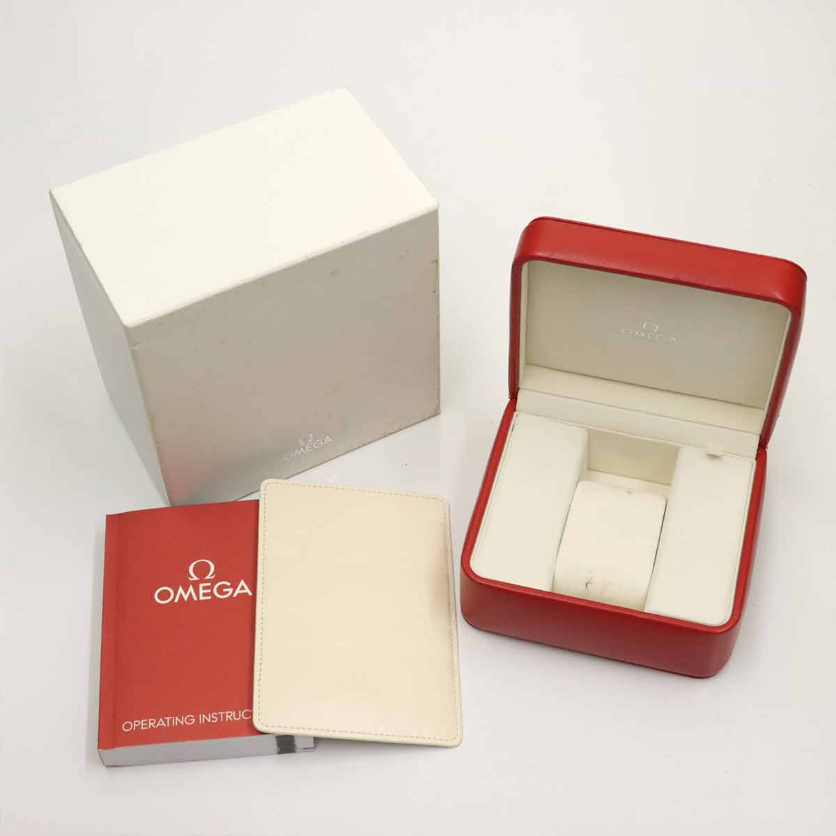 Speedmaster Triple Calendar 3222.80 Automatic Blue Dial Mens