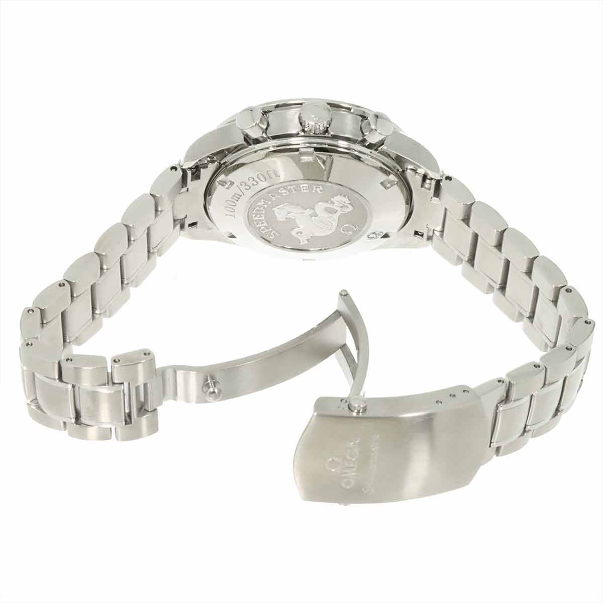 Speedmaster Triple Calendar 3222.80 Automatic Blue Dial Mens