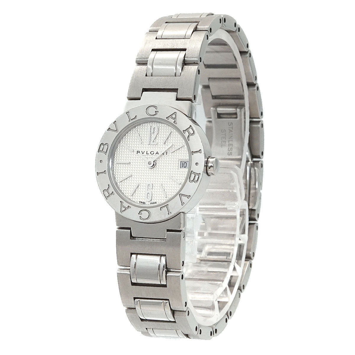 BVLGARIBVLGARI BB23SS Quartz Silver Dial Ladies Watch
