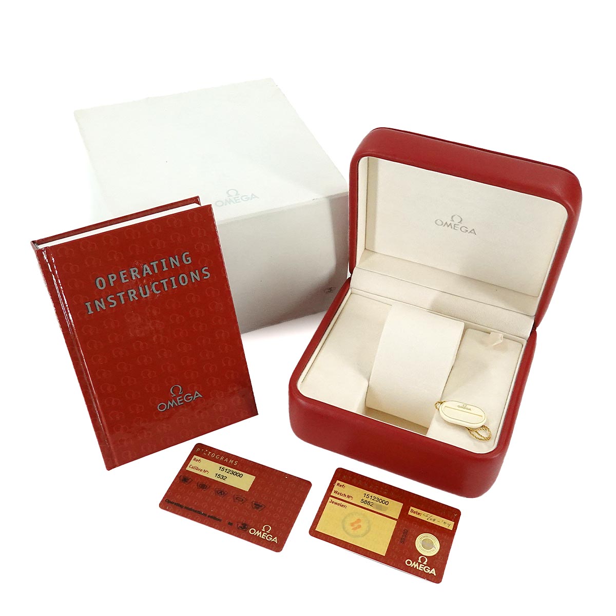 Constellation 1512 30 Quartz Date Silver Dial Mens Watch