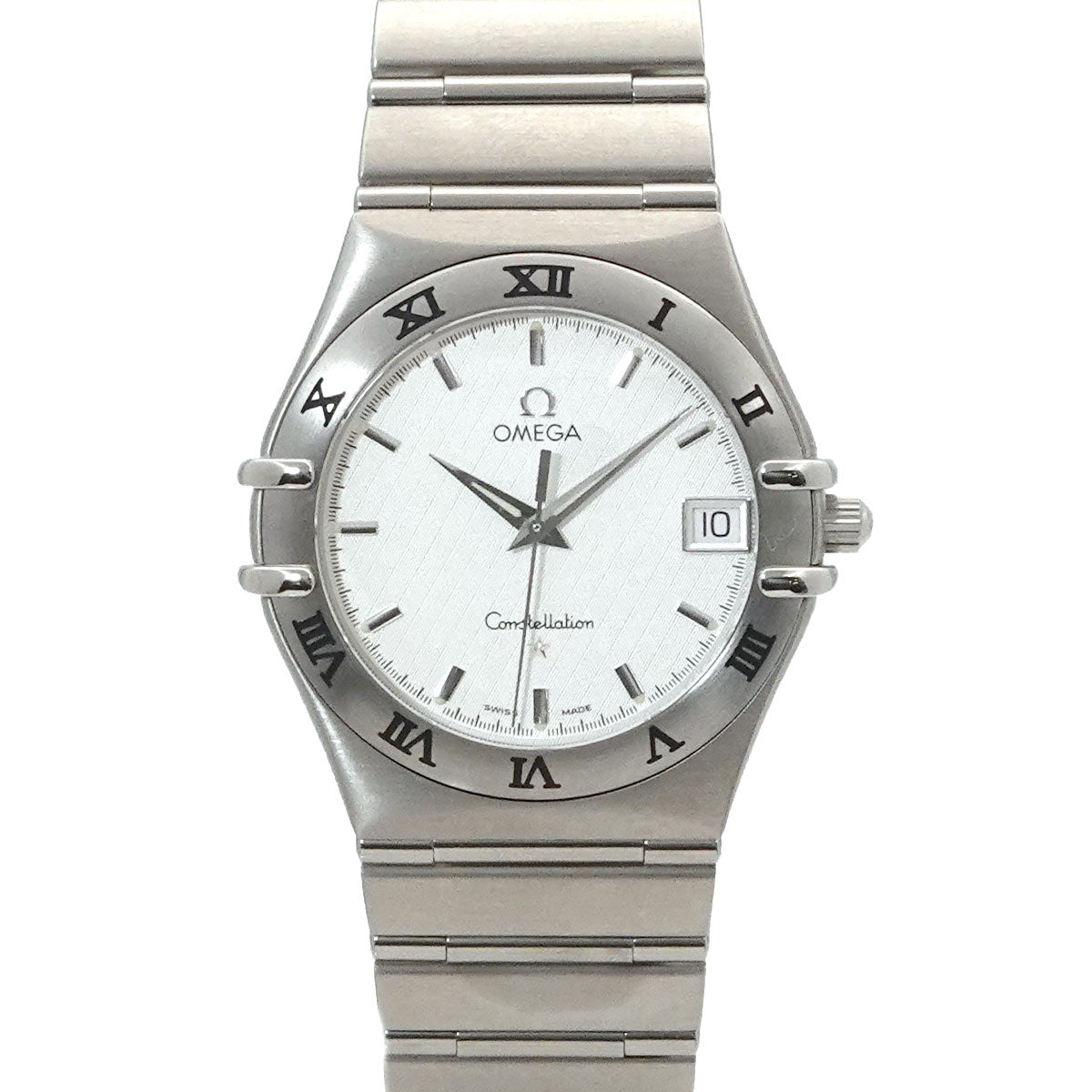 Constellation 1512 30 Quartz Date Silver Dial Mens Watch