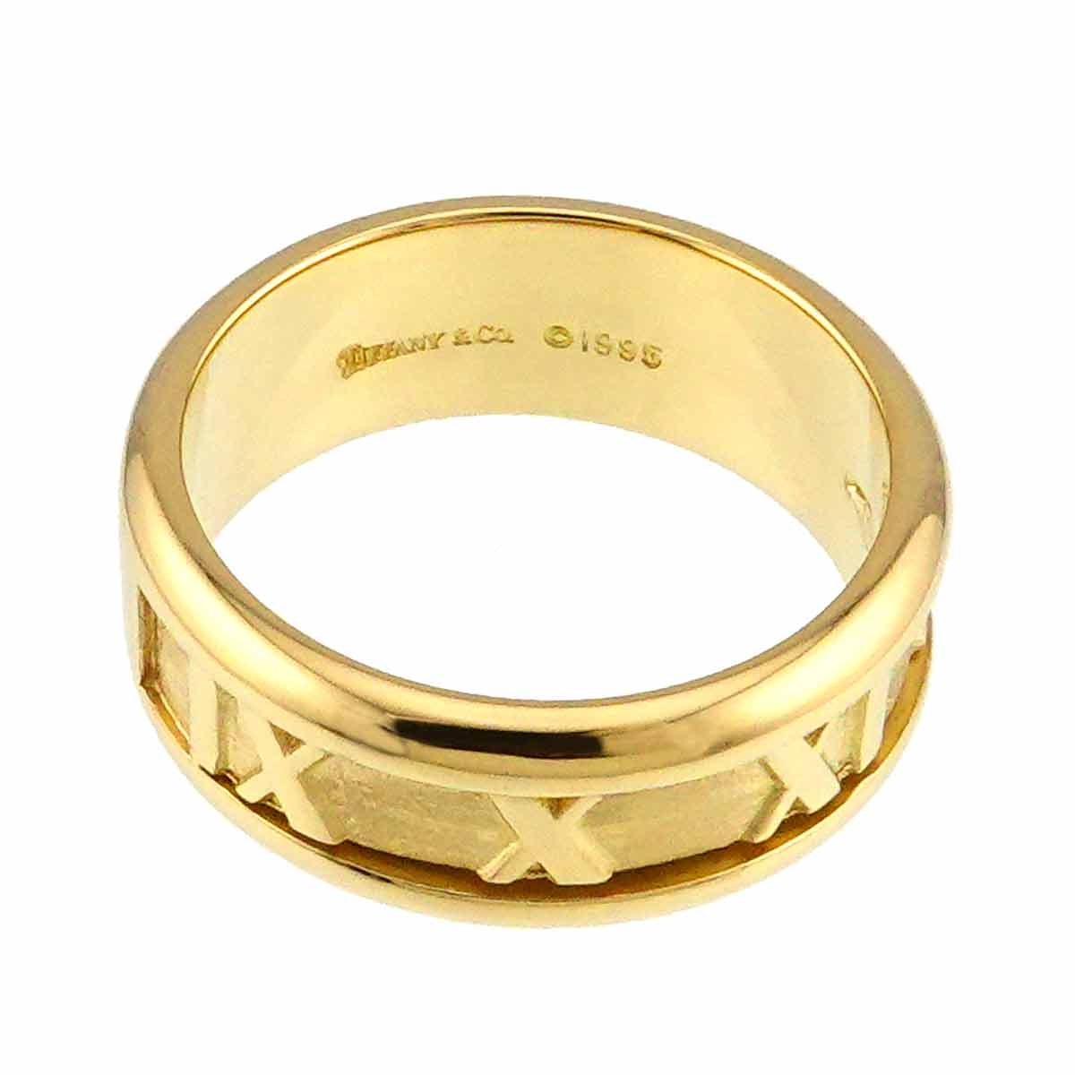 Atlas Ring 18K K18 YG 750 size5-5.25(US)