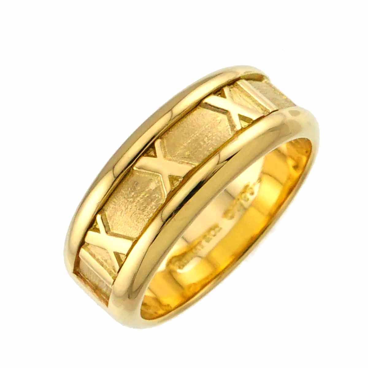 Atlas Ring 18K K18 YG 750 size5-5.25(US)