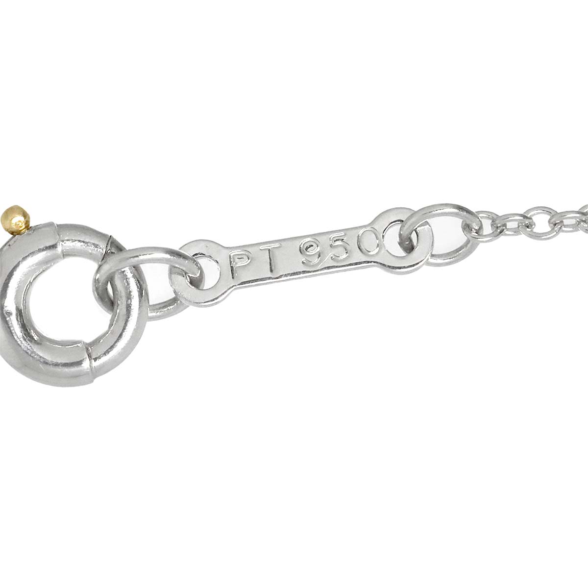 By The Yard Diamond 3P Necklace Platinum