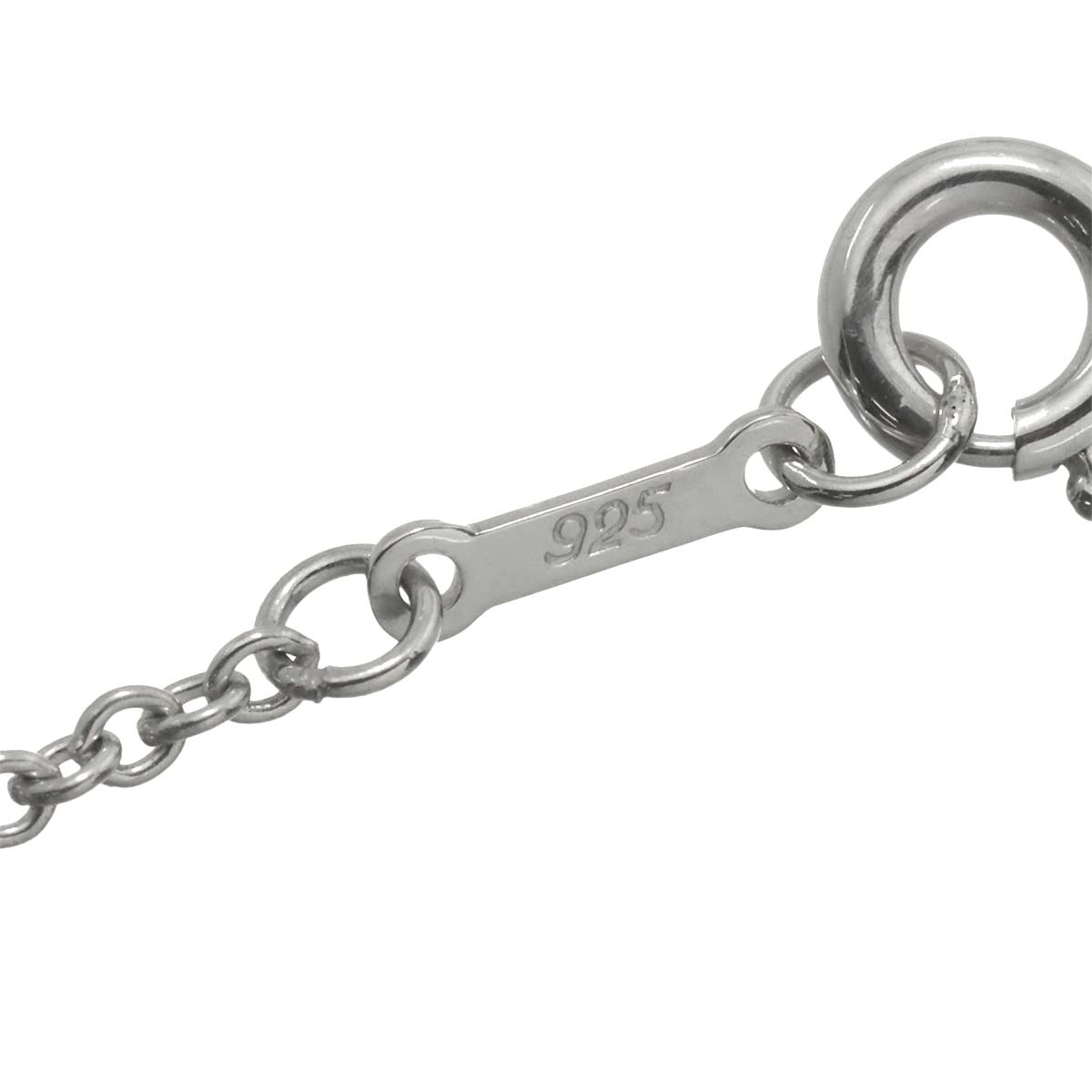 Open Heart Necklace Silver 925