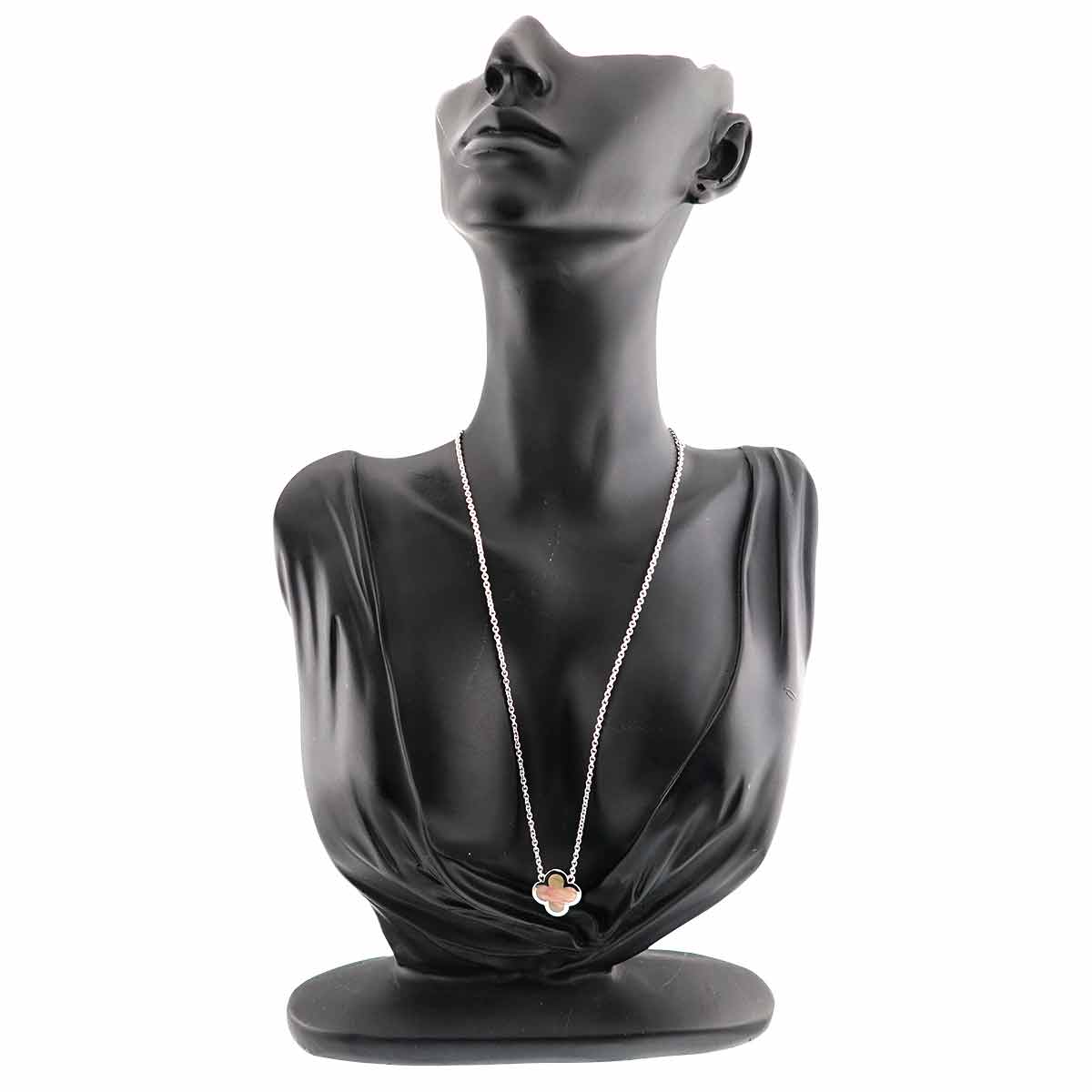 Pure Alhambra MOP Necklace 18K WG 750 90308901