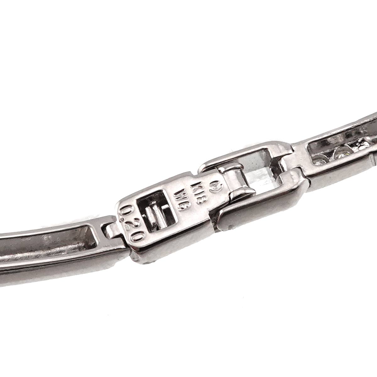 Diamond 0.20ct Bracelet 18K White Gold 750