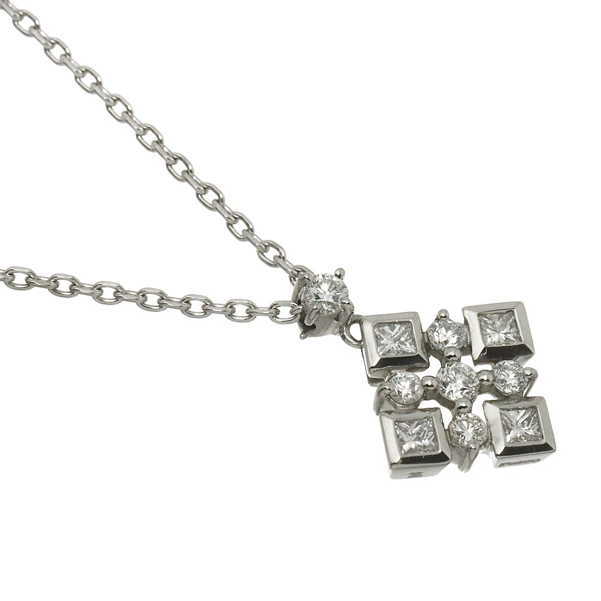 Diamond 0.30ct Necklace Platinum