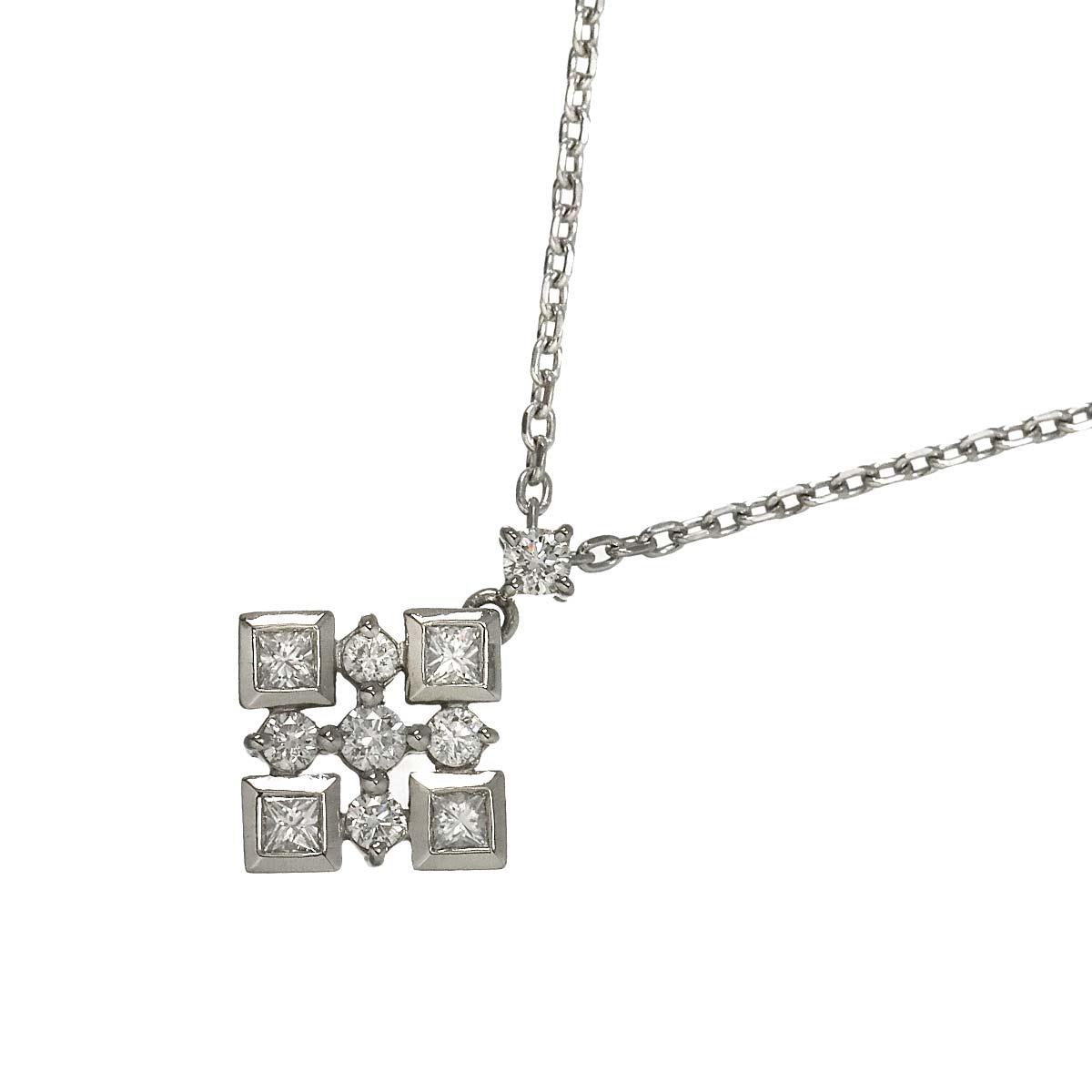 Diamond 0.30ct Necklace Platinum