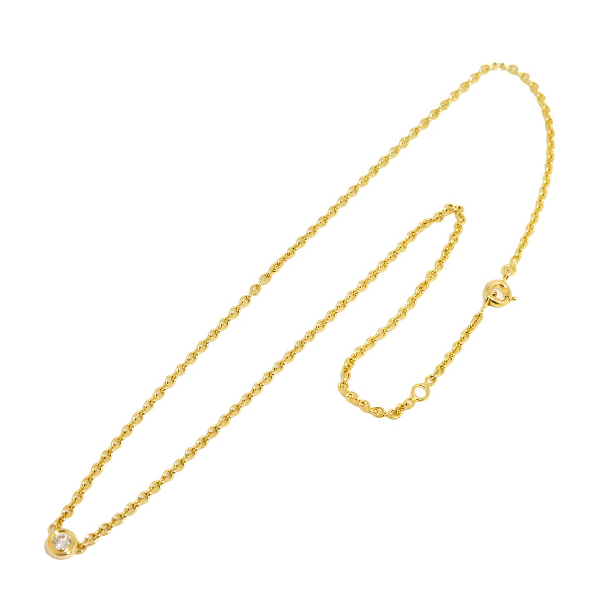 Maxiwi Diamond Necklace 18K Yellow Gold 750