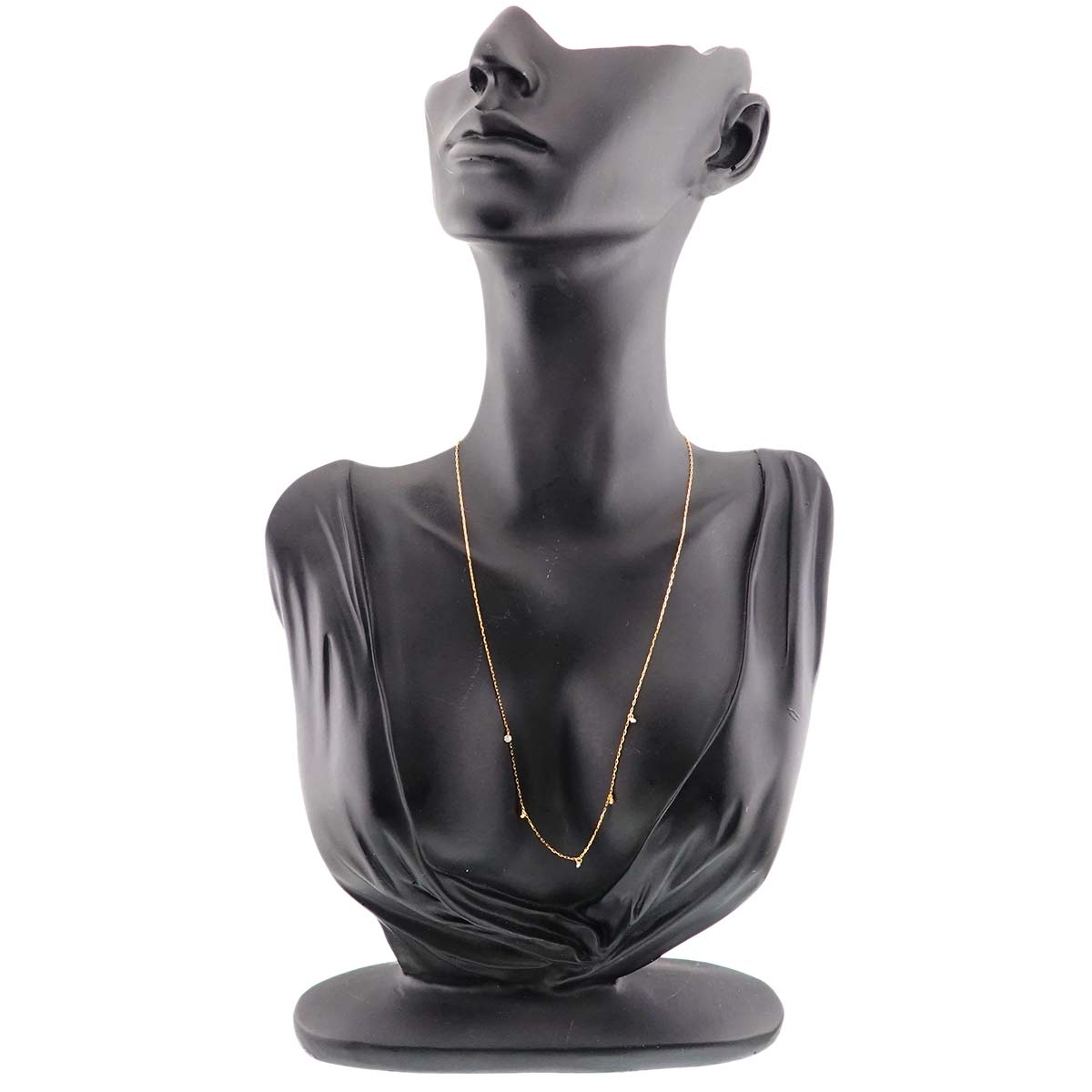 Diamond 0.09ct Necklace 18K Yellow Gold 750