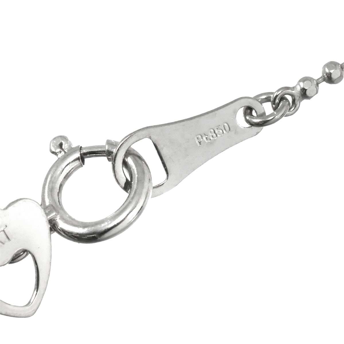 Brown Diamond 0.30ct Diamond 0.20ct Necklace Platinum