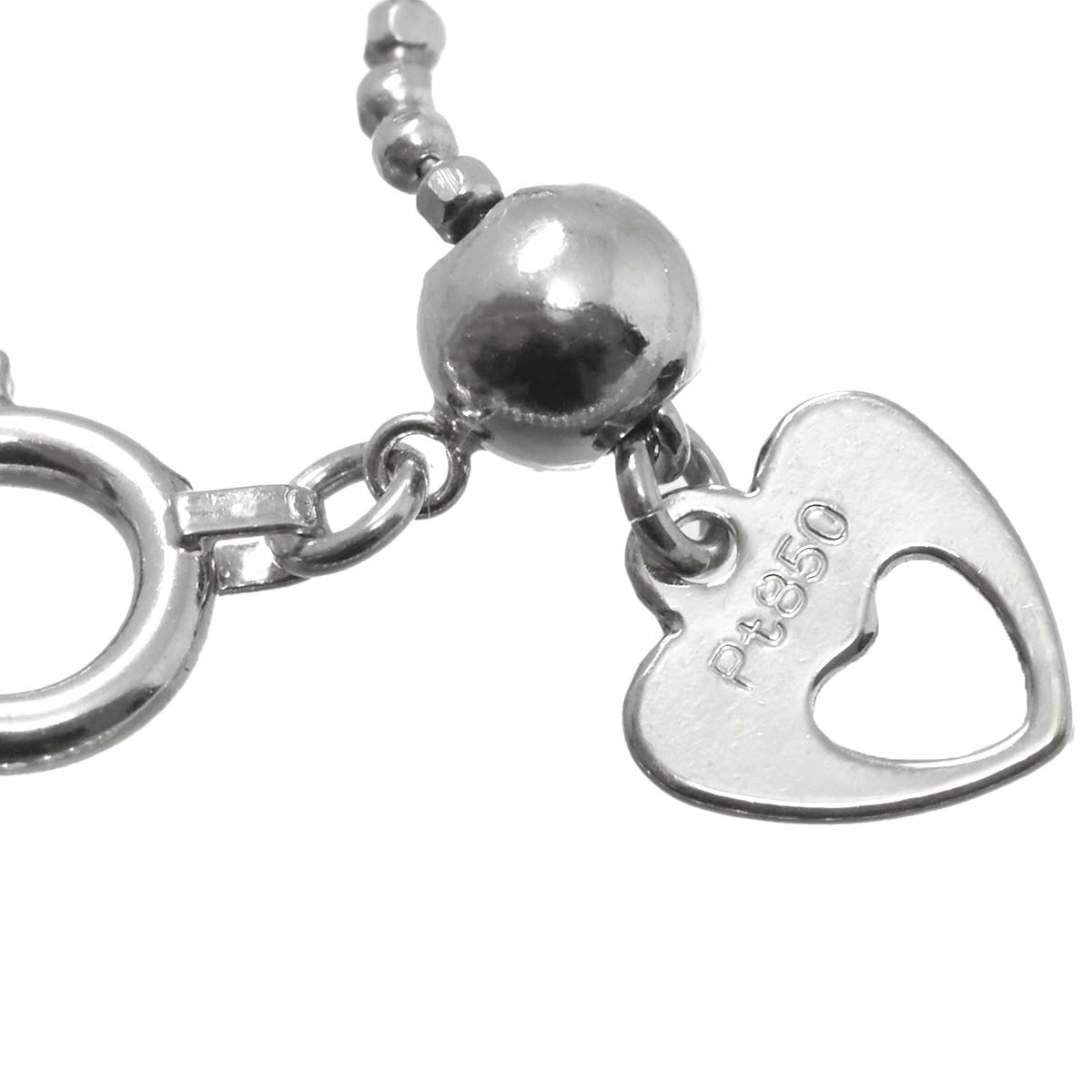 Brown Diamond 0.30ct Diamond 0.20ct Necklace Platinum