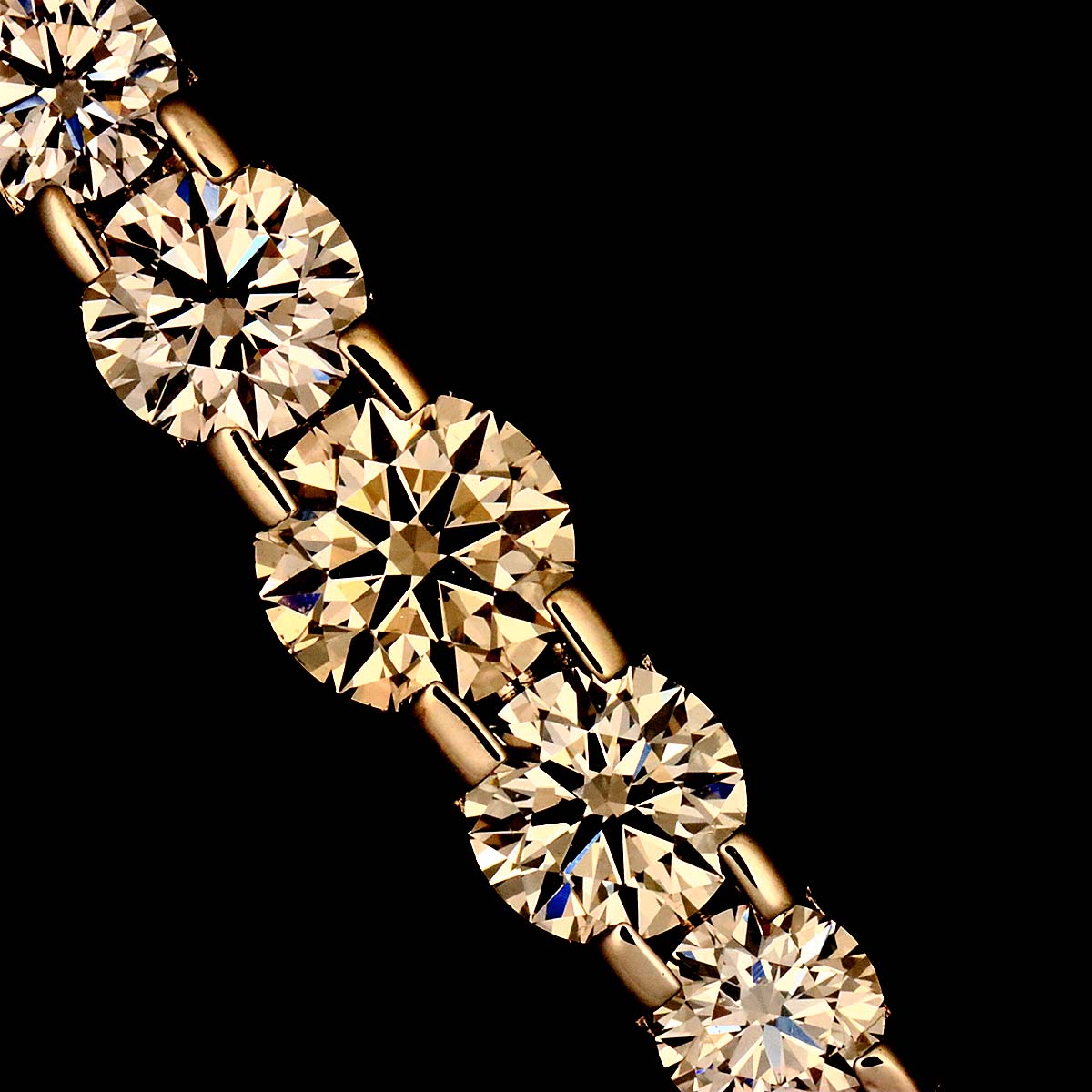 BrownDiamond 1.00ct Necklace 18K Brown Gold 750