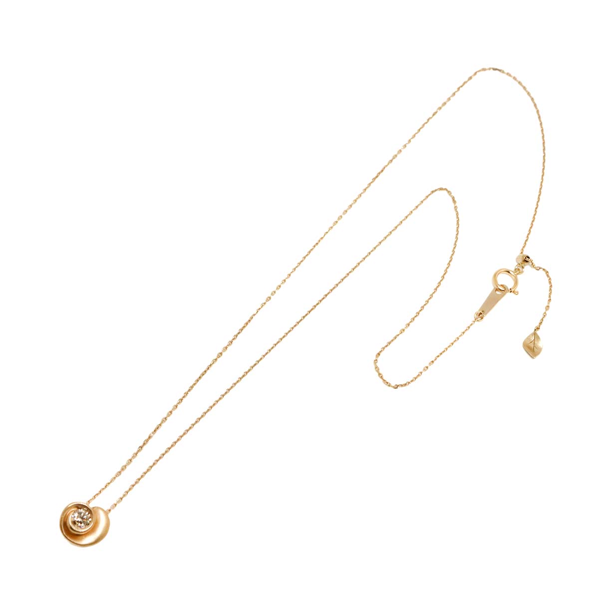 BrownDiamond 0.23ct Necklace 18K Pink Gold 750