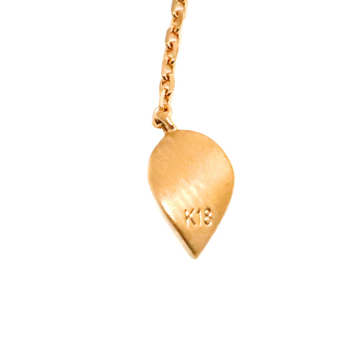 BrownDiamond 0.23ct Necklace 18K Pink Gold 750