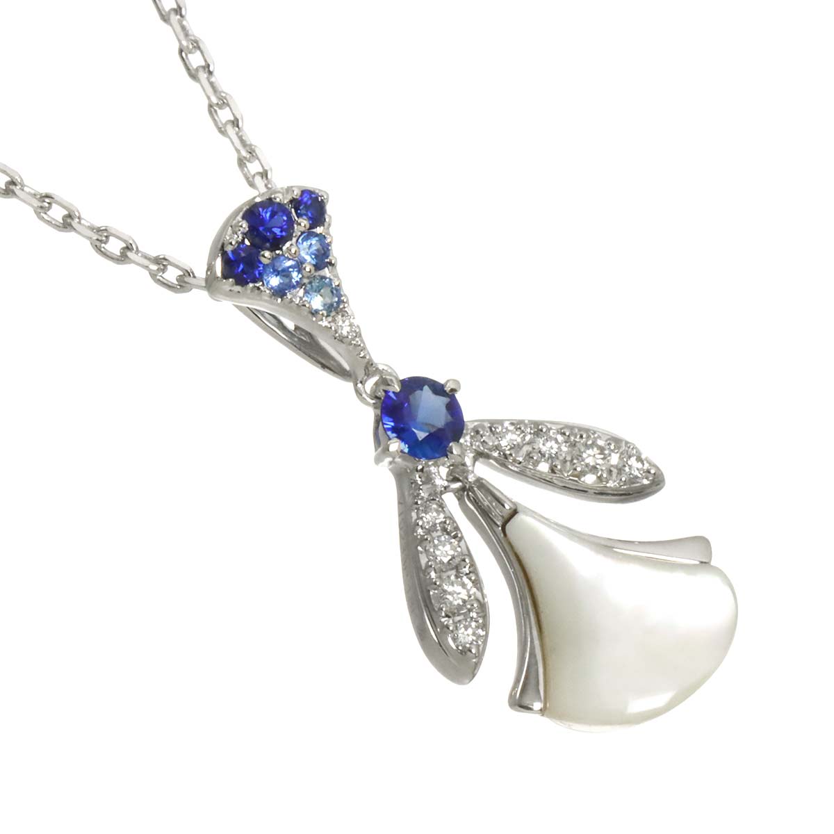 Necklace 18K WG 750