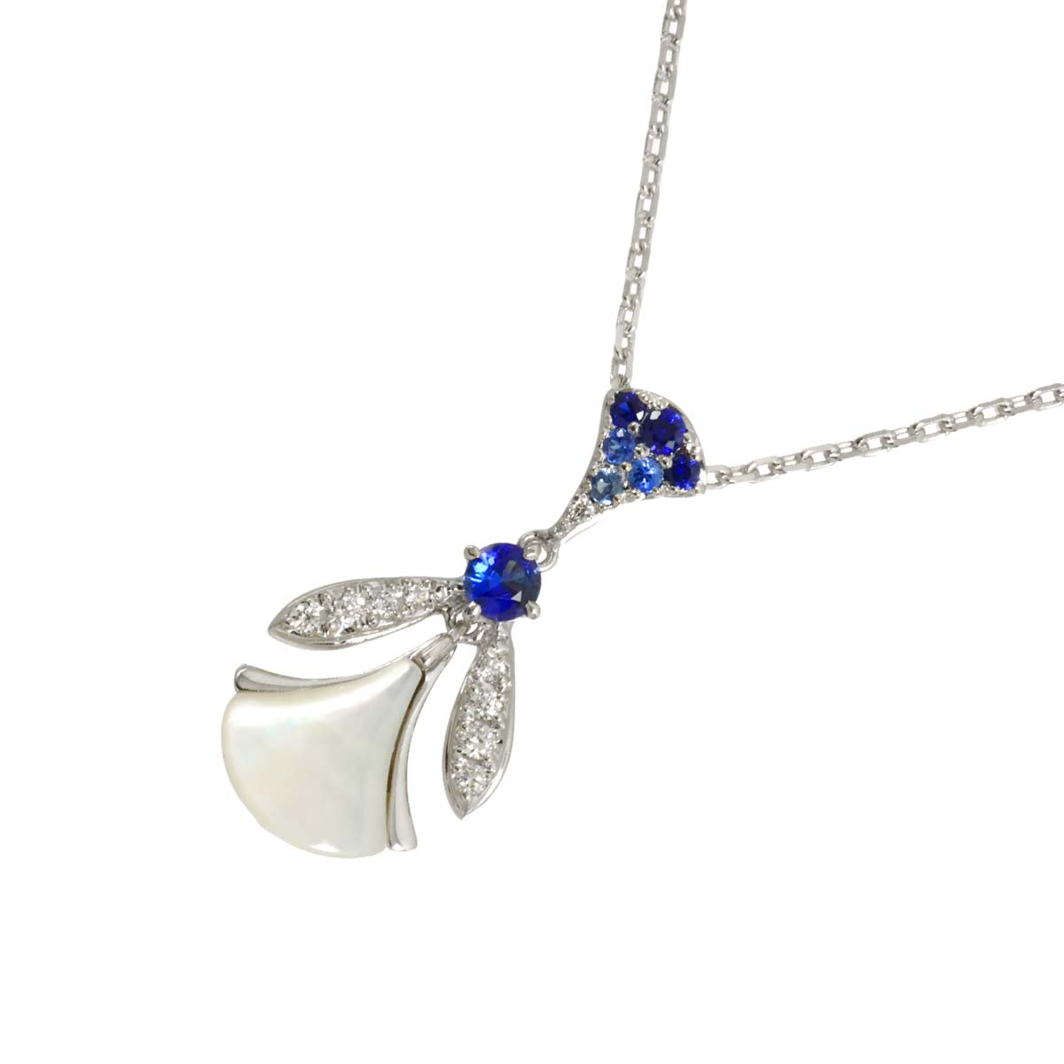 Necklace 18K WG 750