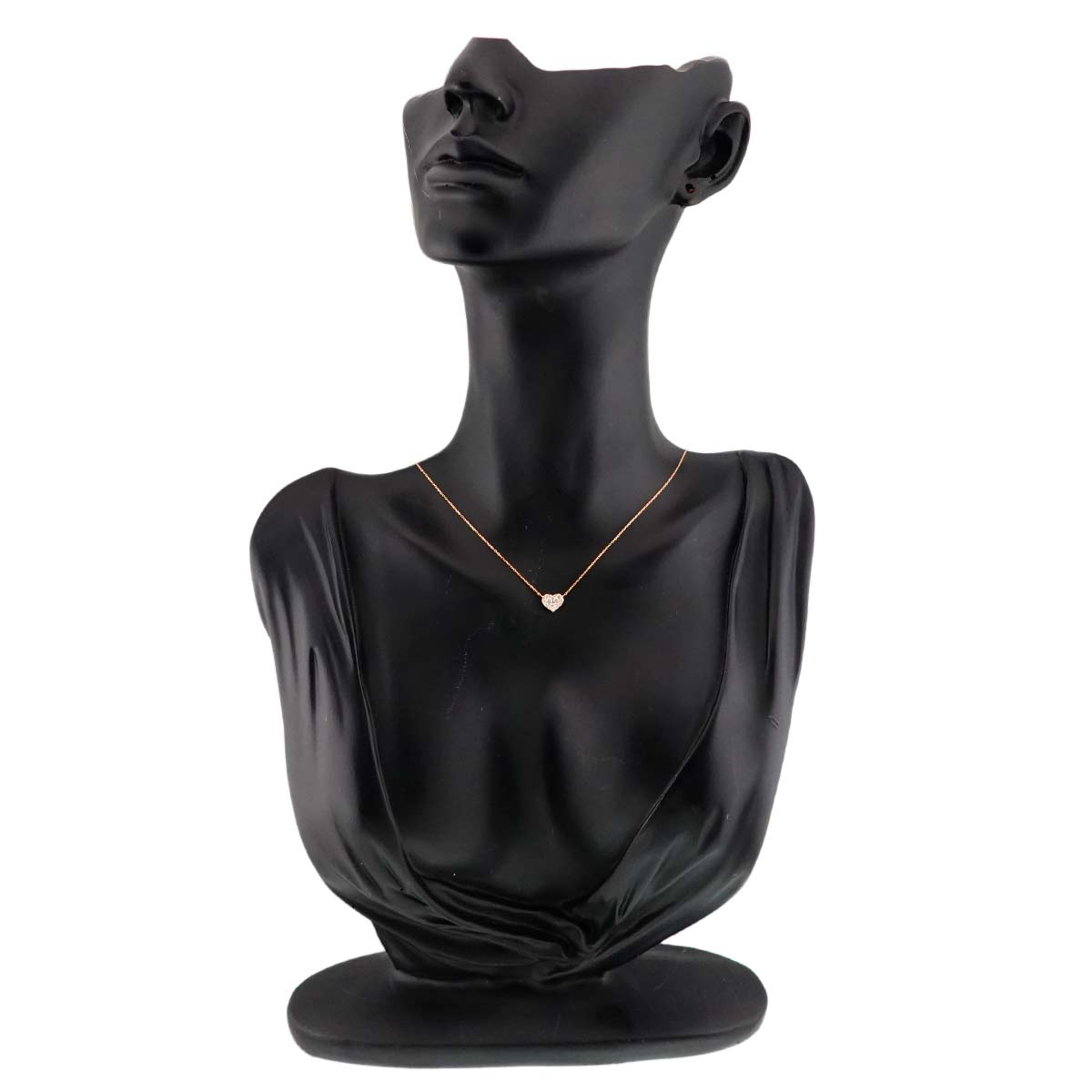 Diamond 0.13ct Necklace 18K PG 750