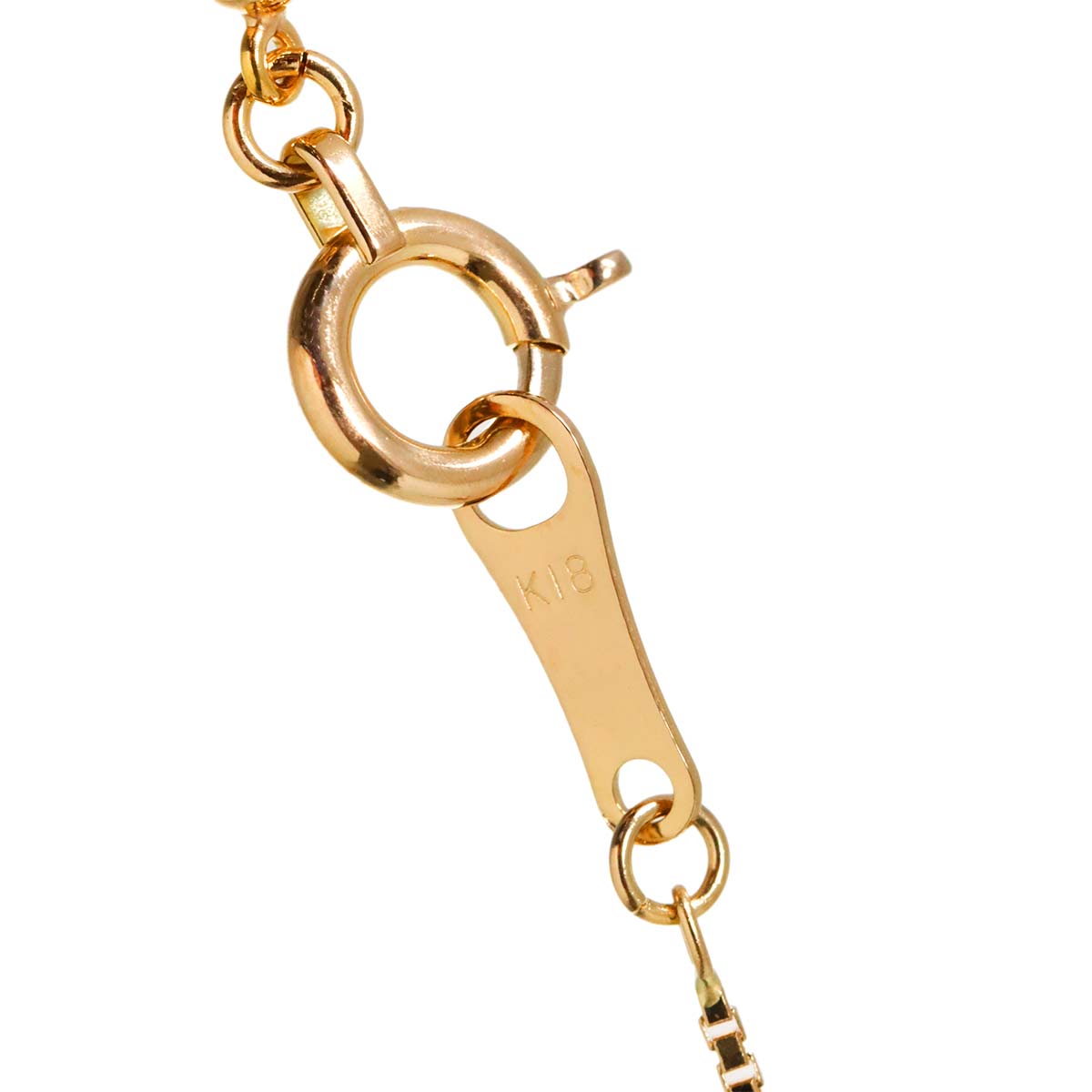 Akoya Pearl 3.2-5.1mmmm Necklace 18K K18 PG Pink Gold 750