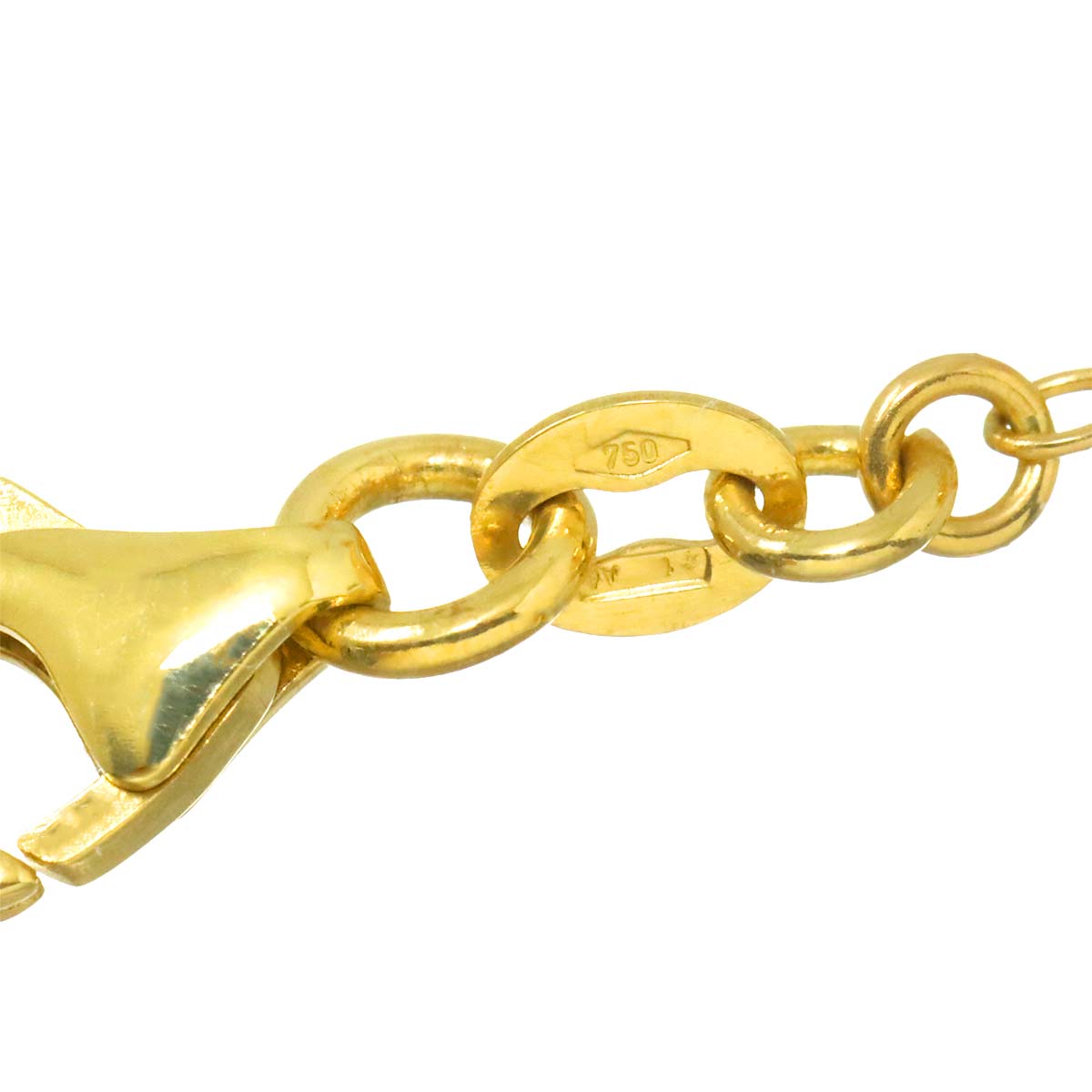 Necklace 18K YG Yellow Gold 750