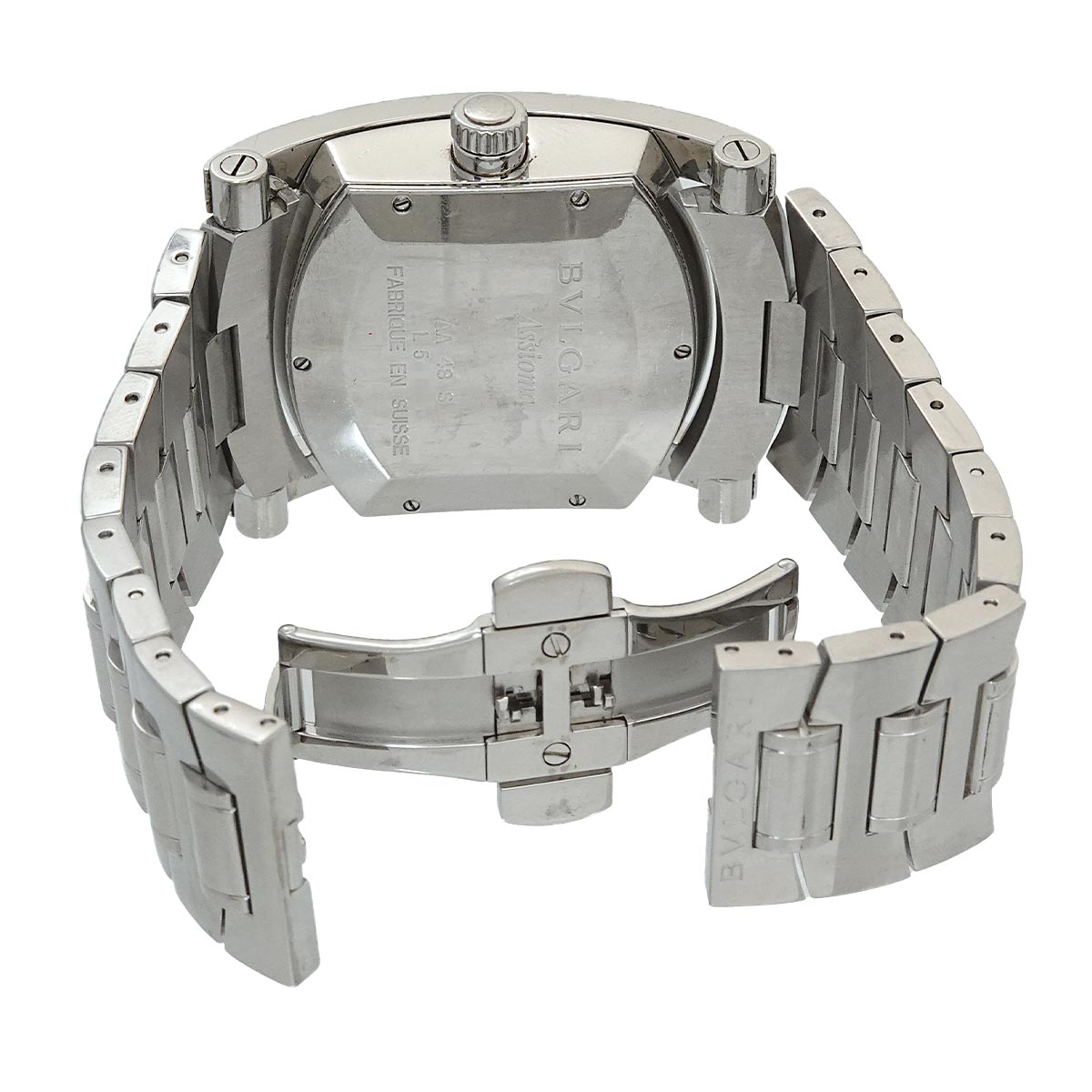 Assioma AA48S Automatic Navy Dial Mens Watch