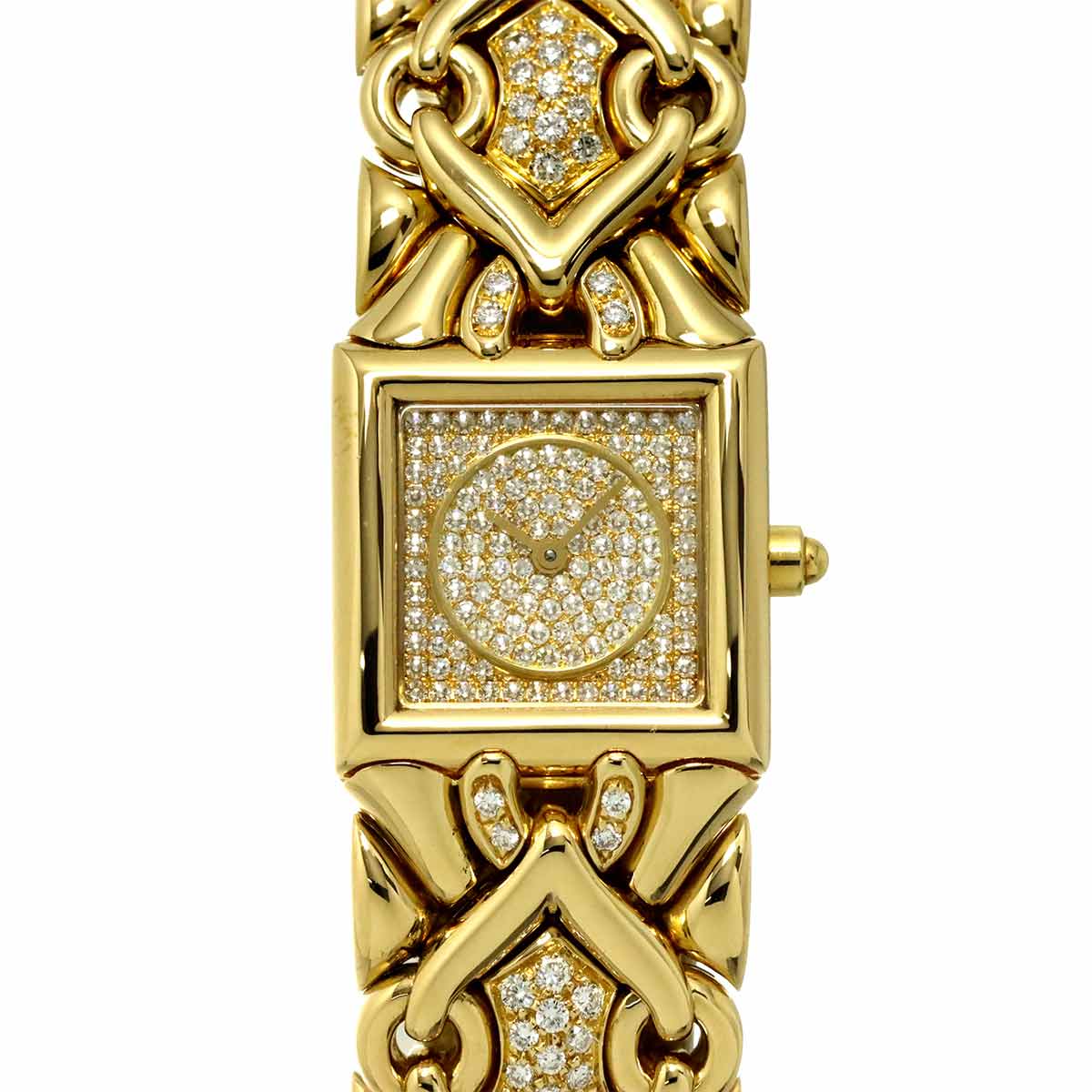 Torika BJ06 750 Yellow Gold Diamond Gold Dial Ledies