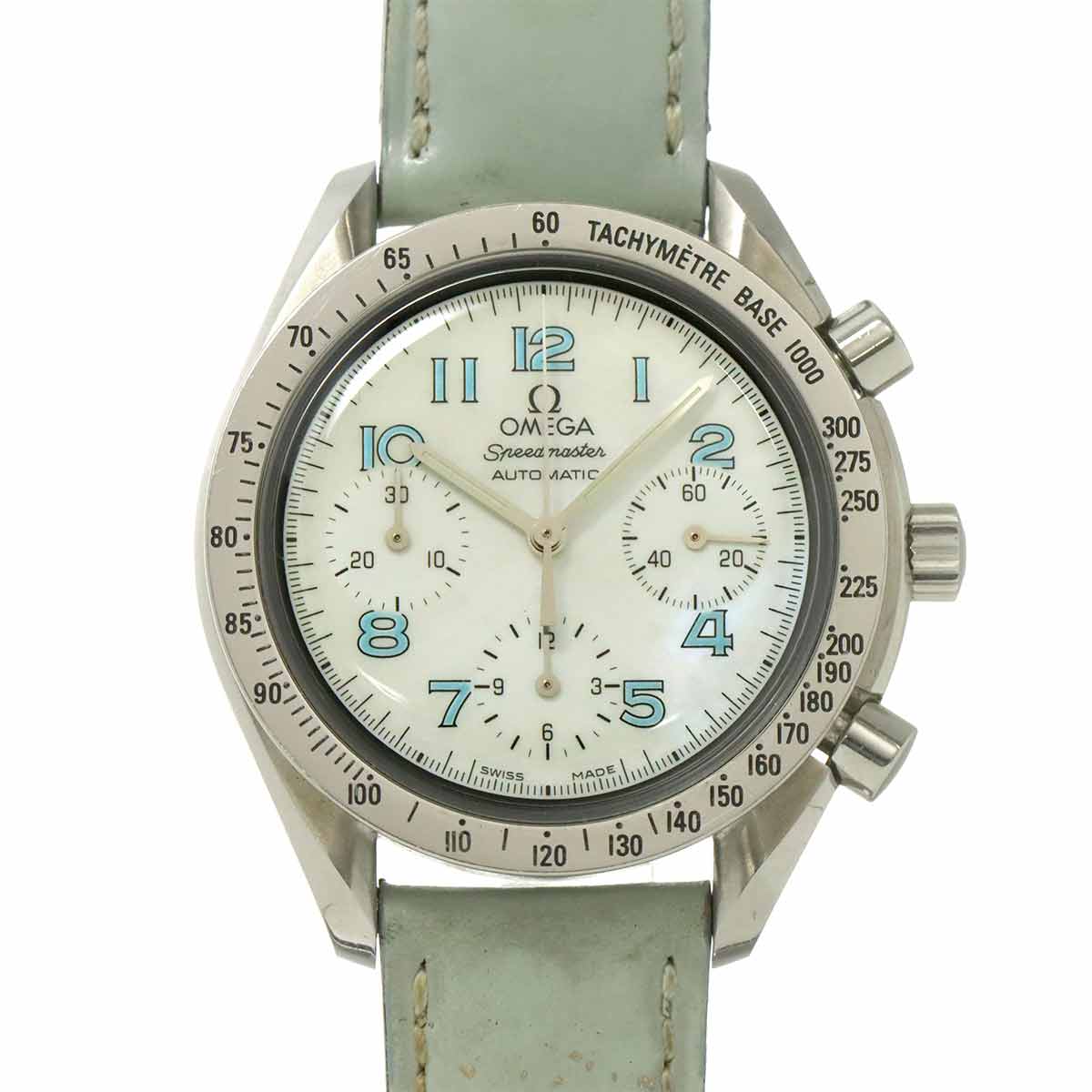 Speedmaster Chronograph 3802 71 53 White Shell Dial Ladies