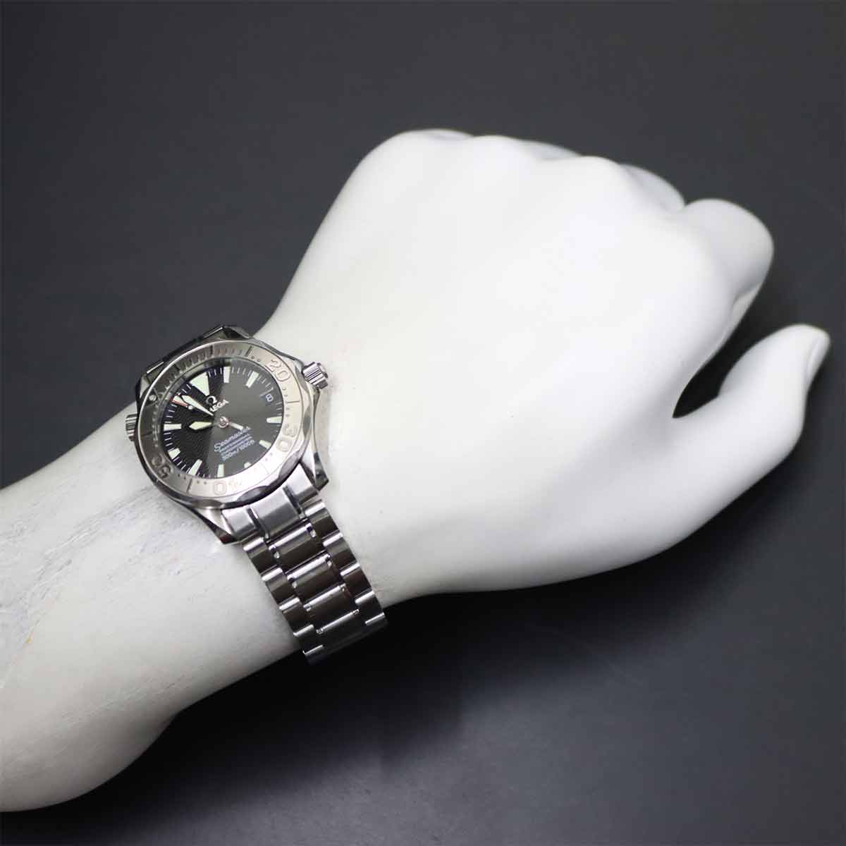 Seamaster 300 2236 50 WG Automatic Black Dial Boys Watch