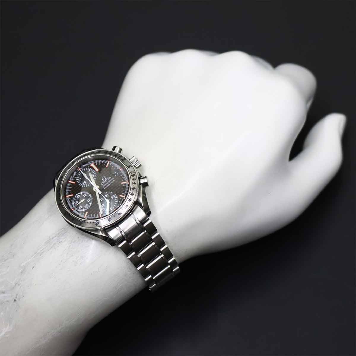 Speedmaster Racing 3519.50 Schumacher model Black Dial Mens