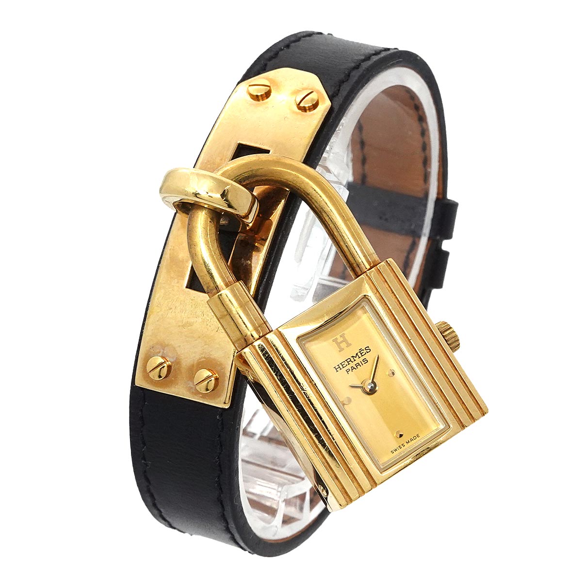 Kelly Watches Quartz Gold Dial Vintage Cadena Ladies Watch