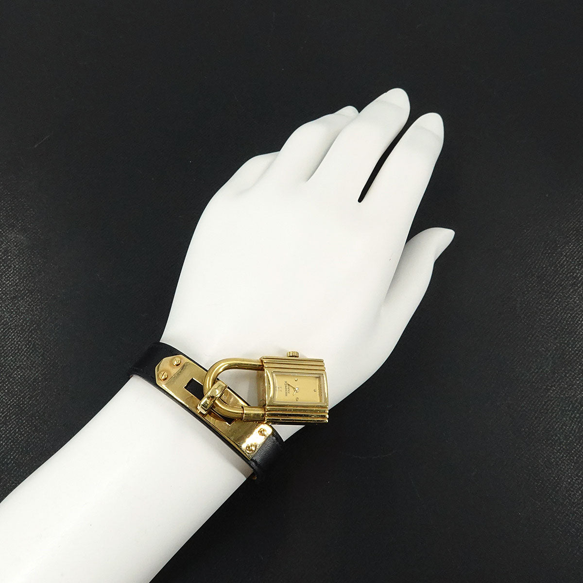 Kelly Watches Quartz Gold Dial Vintage Cadena Ladies Watch