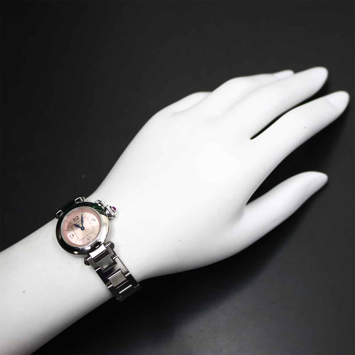 Miss Pasha W3140008 27mm Quartz Pink Dial Ladies Watch