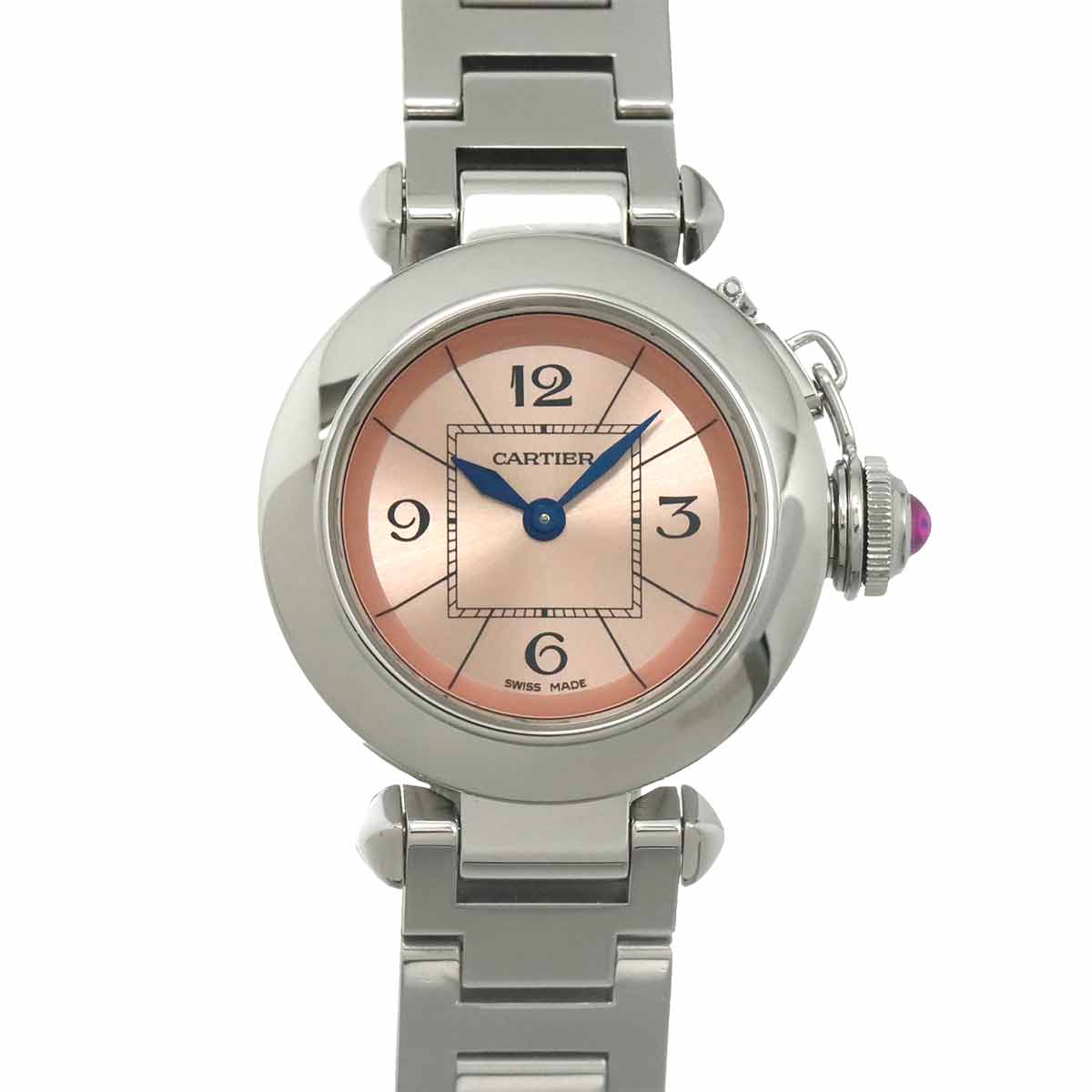 Miss Pasha W3140008 27mm Quartz Pink Dial Ladies Watch