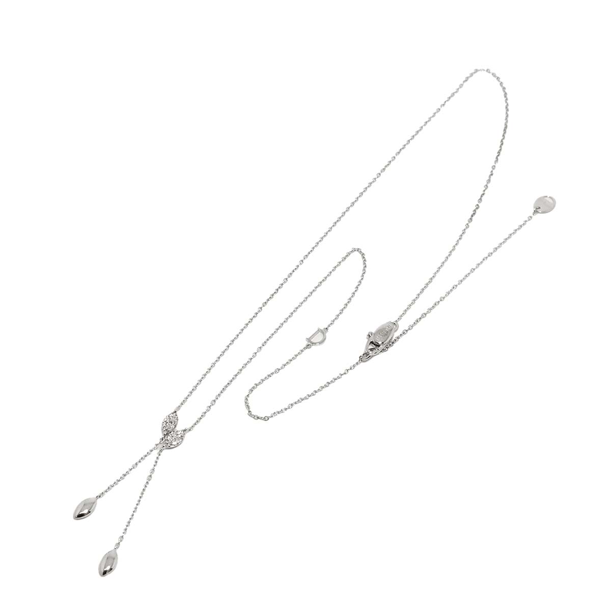 Diamond Necklace 18K WG 750