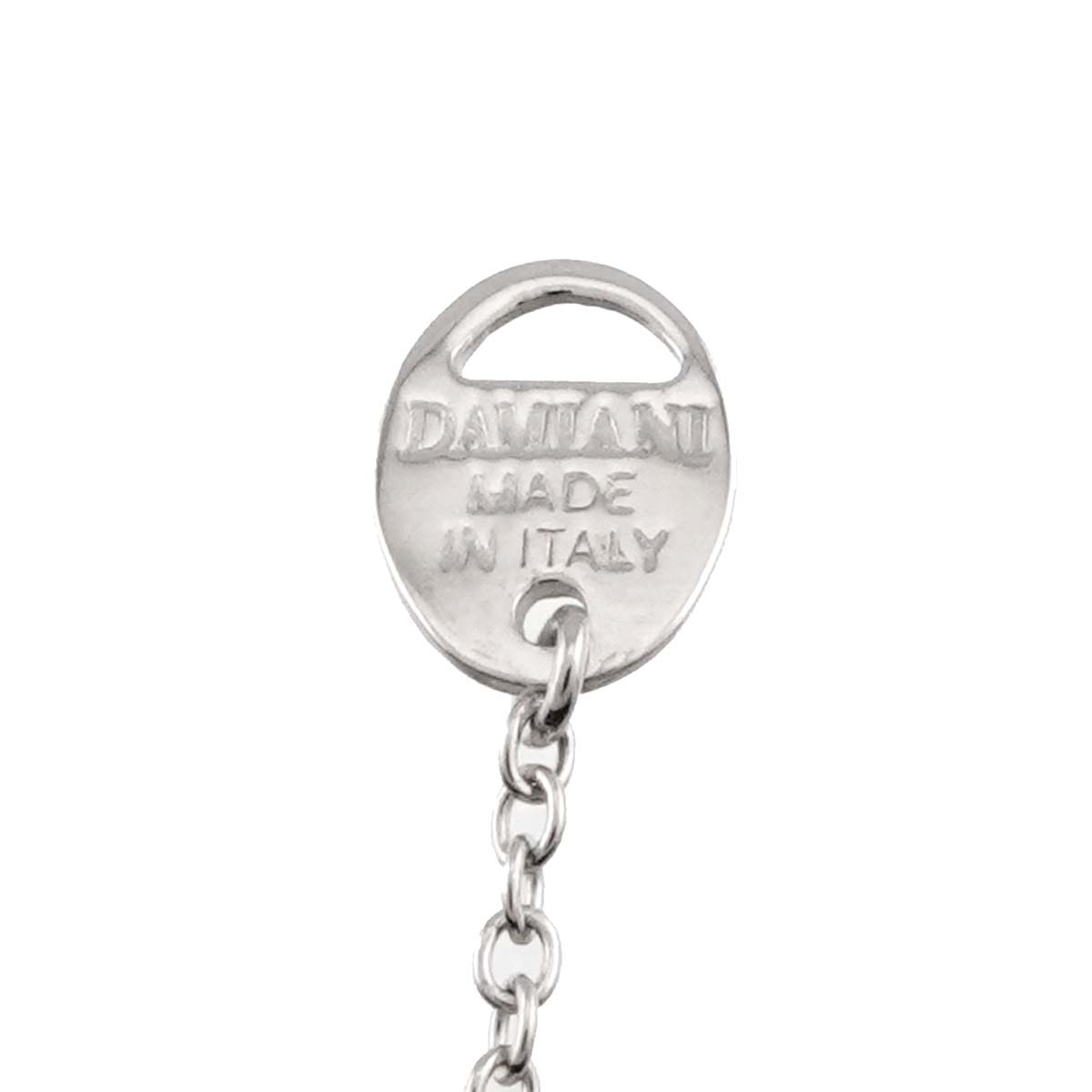 Diamond Necklace 18K WG 750