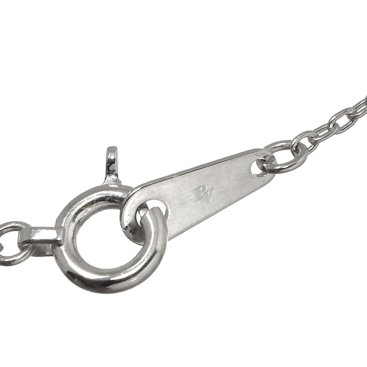 Flower Heart Diamond 0.70ct/0.30ct Necklace 18K WG 750