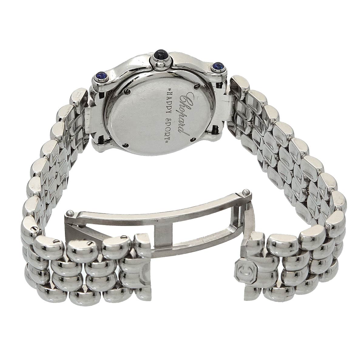 Happy Sport 27 8275 23 11 Diamond bezel 5P White Shell Dial