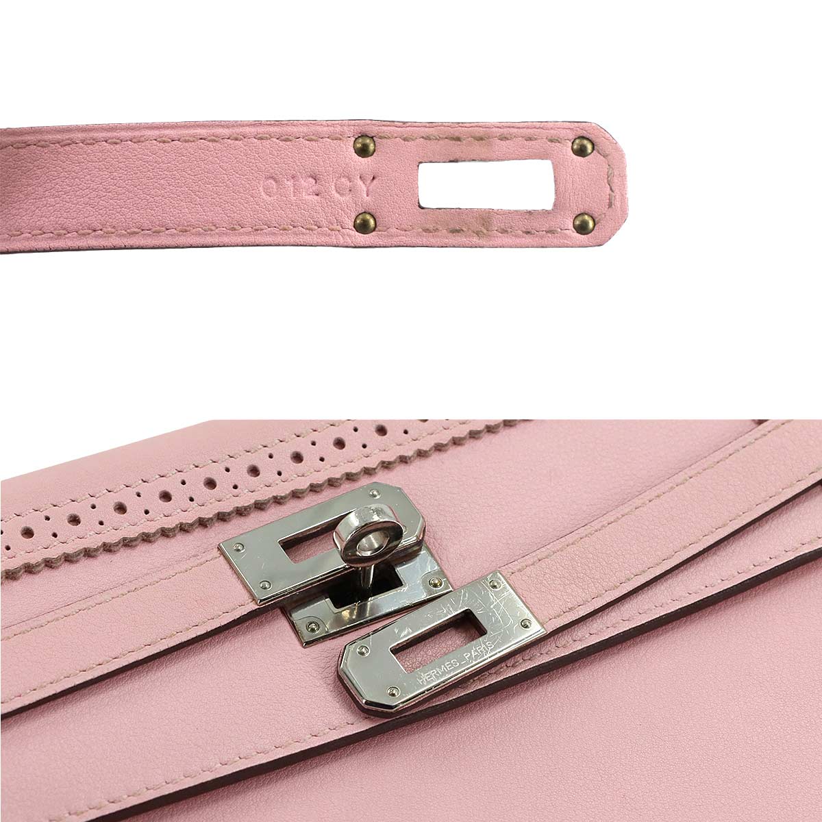 Kelly Wallet Ghillies Veau Swift Rose Sakura Purse