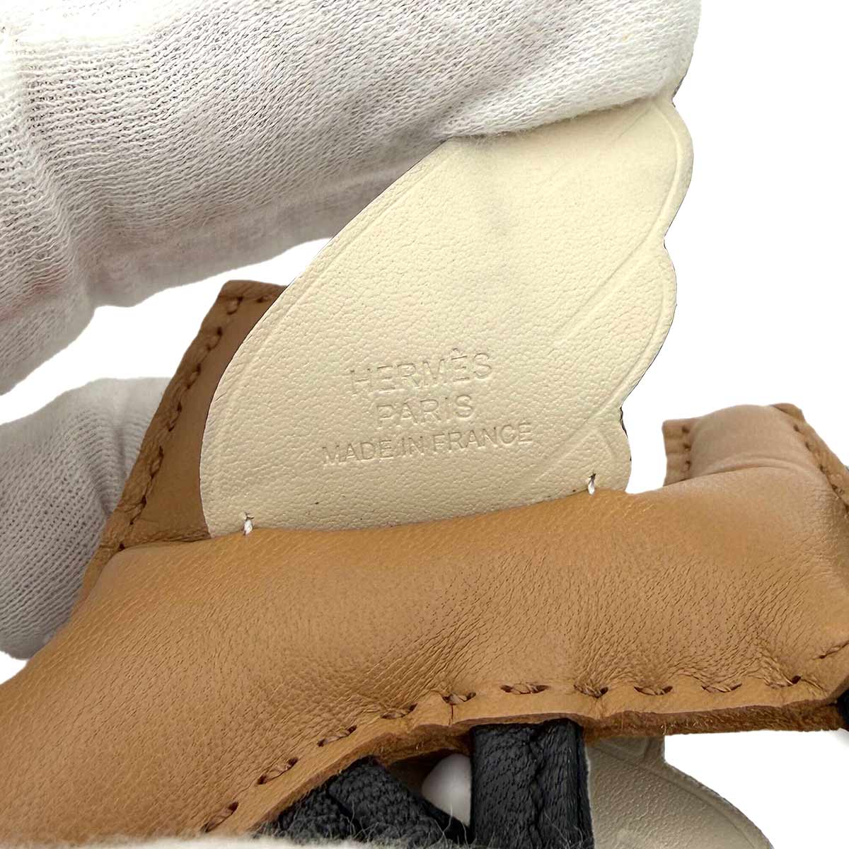 Rodeo Pegasu PM Bag Charm Agneau Milo Chai Black Nata