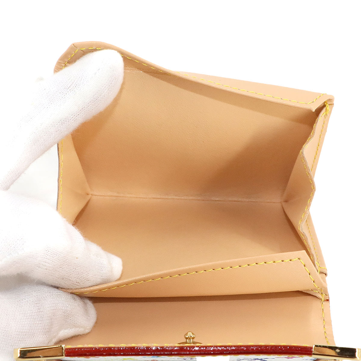 Monogram Multi Color Porte Monnaie Plat Coin Purse