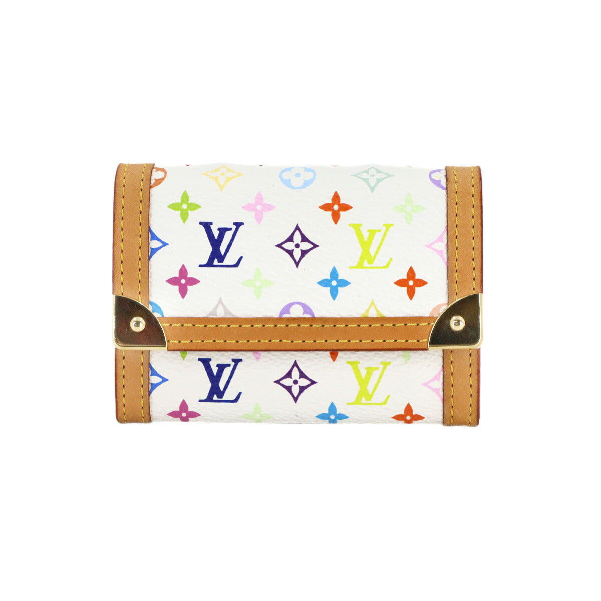 Monogram Multi Color Porte Monnaie Plat Coin Purse