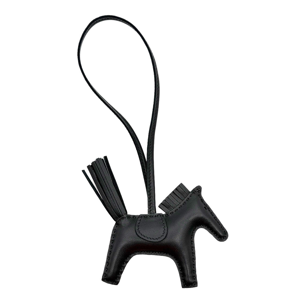 Rodeo PM Bag Charm Agneau Milo So Black Accessory