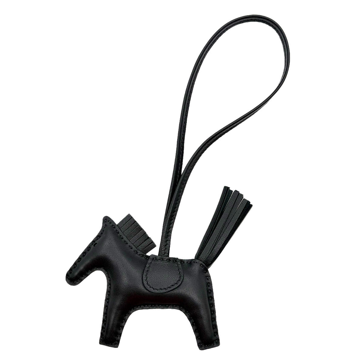 Rodeo PM Bag Charm Agneau Milo So Black Accessory