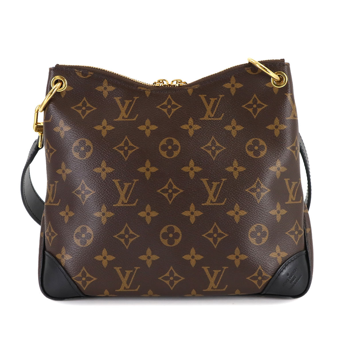 Monogram Odeon NM PM Shoulder Bag Brown Noir M45353