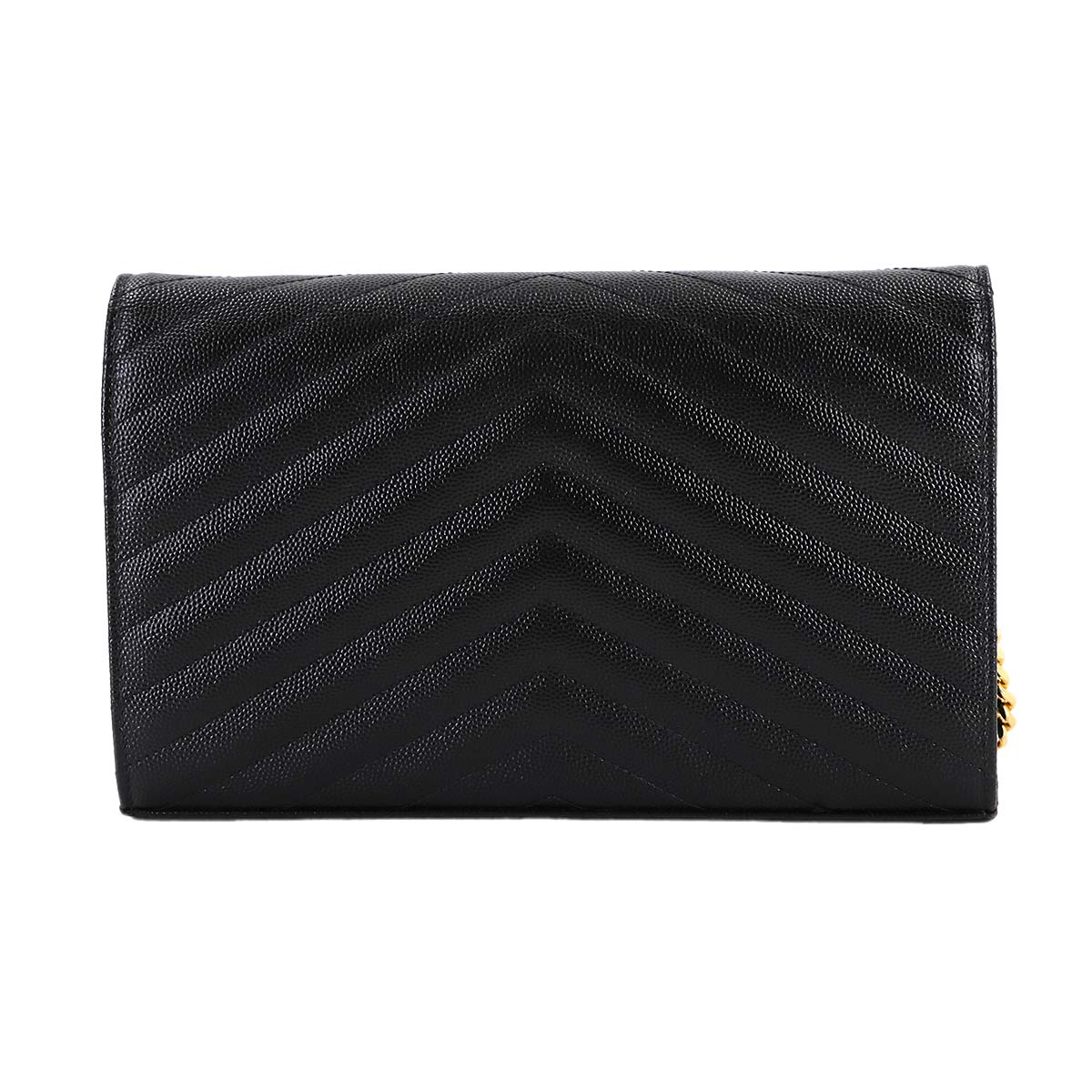Cassandra Chain Wallet Leather Black 377828