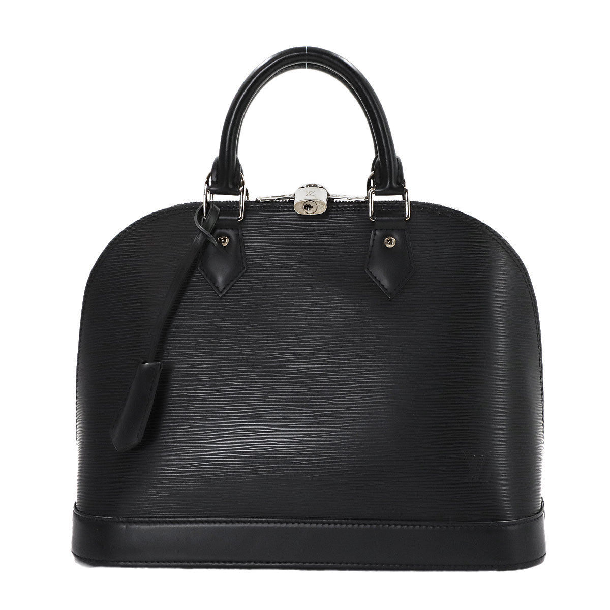 Epi Alma PM Hand Bag Leather Noir Black M40302 Purse