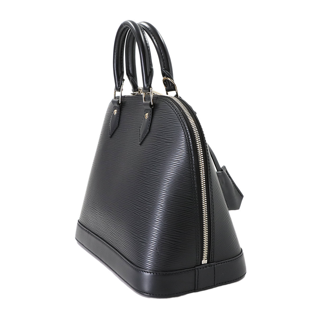 Epi Alma PM Hand Bag Leather Noir Black M40302 Purse
